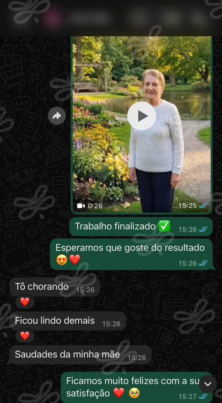 Depoimento real