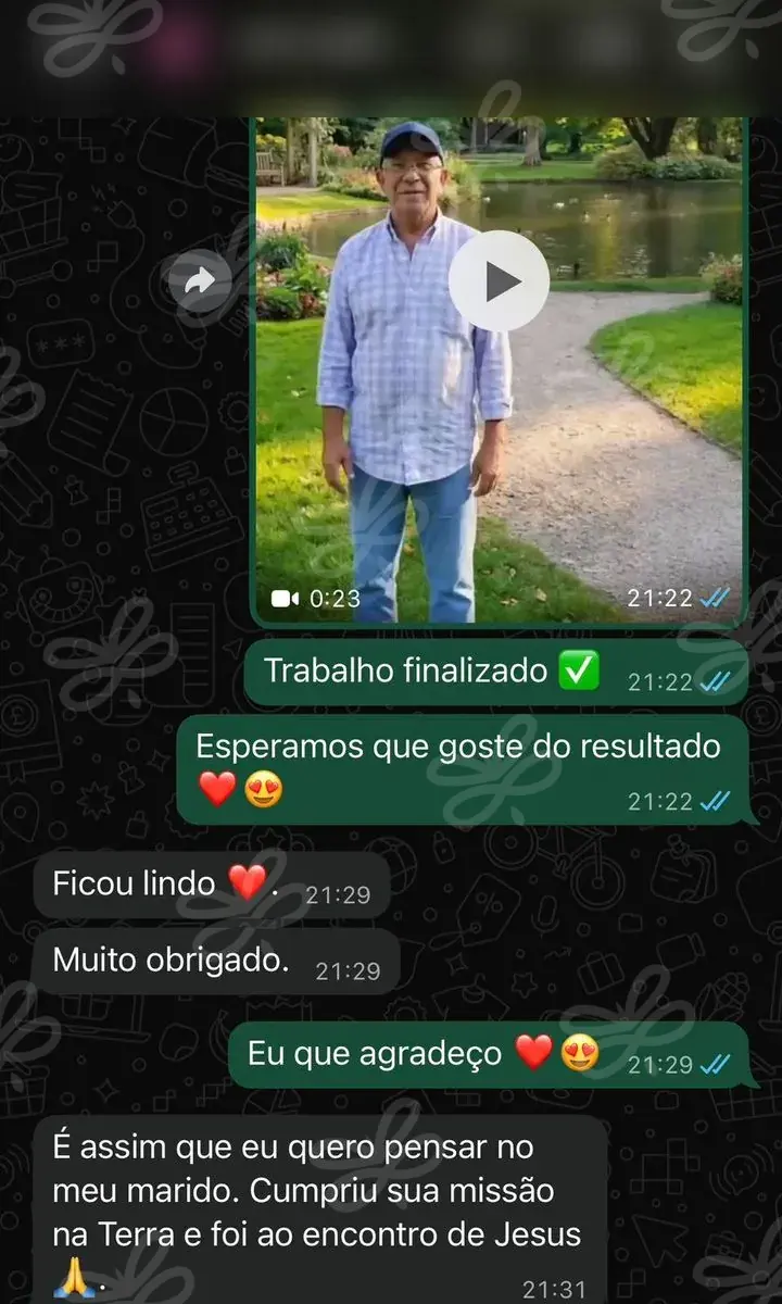 Depoimento real